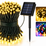 Luces Navidad Con Panel Solar