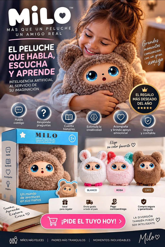 Milo El Peluche Inteligente con IA 🧸✨